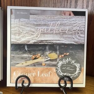 Amy Howard at Home Copper‎ Leaf 25 Sheets Gilding Flakes DIY Crafts
